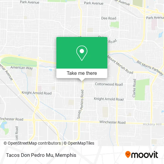 Mapa de Tacos Don Pedro Mu