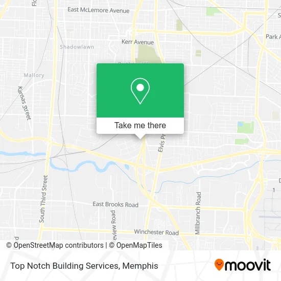 Top Notch Building Services map