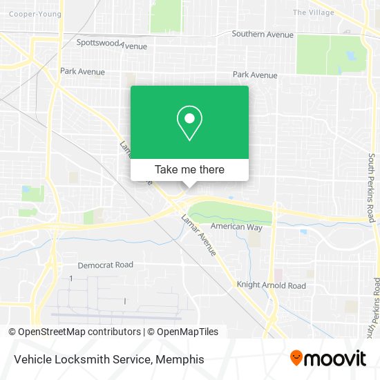 Vehicle Locksmith Service map