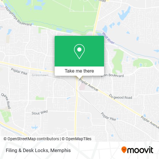 Mapa de Filing & Desk Locks