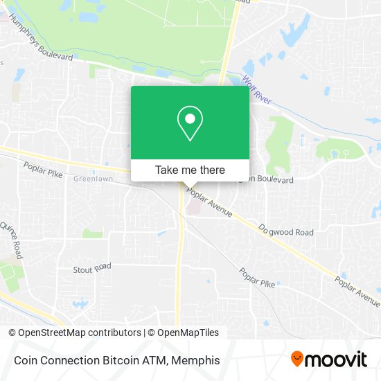 Mapa de Coin Connection Bitcoin ATM