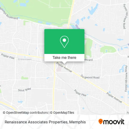 Renaissance Associates Properties map