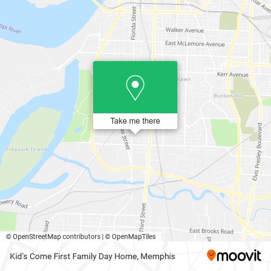Mapa de Kid's Come First Family Day Home