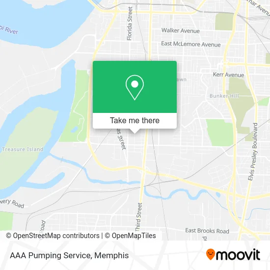 AAA Pumping Service map