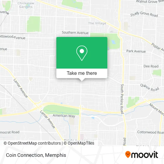 Coin Connection map