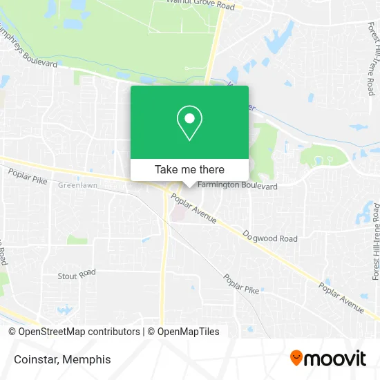 Coinstar map