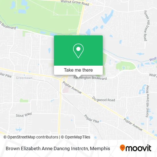 Mapa de Brown Elizabeth Anne Dancng Instrctn