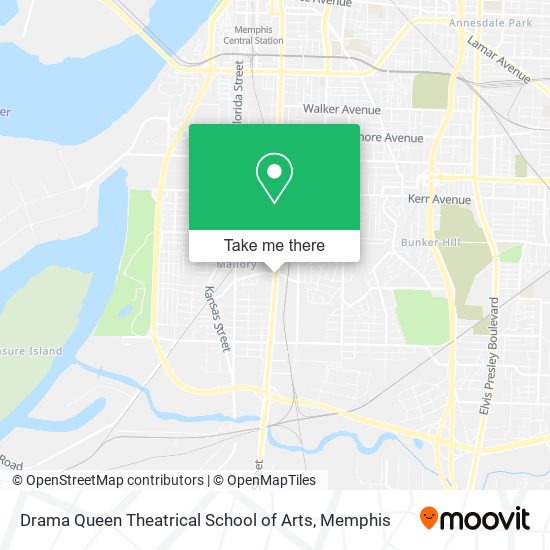 Drama Queen Theatrical School of Arts map