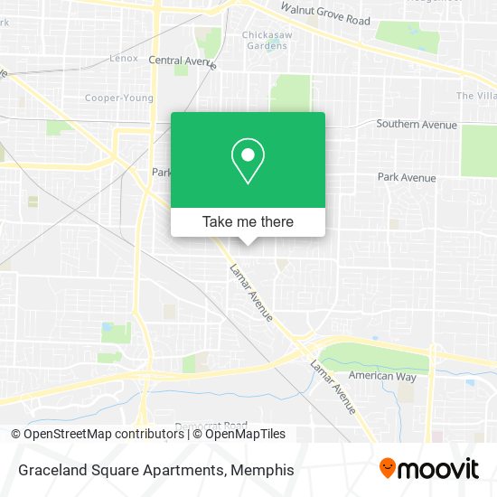 Mapa de Graceland Square Apartments