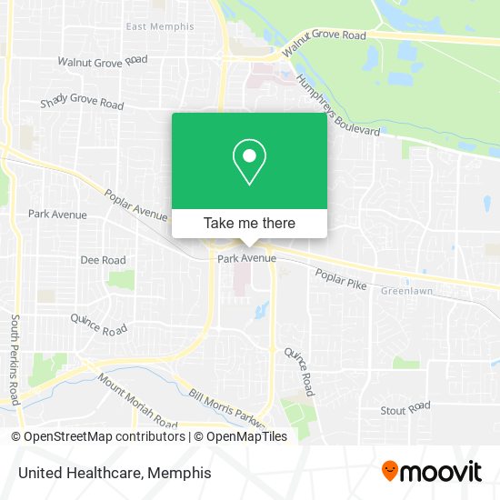 Mapa de United Healthcare