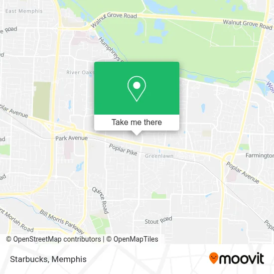 STARBUCKS map
