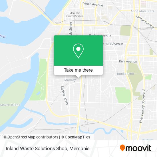 Inland Waste Solutions Shop map