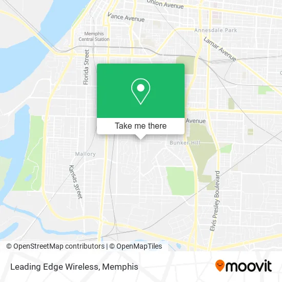 Leading Edge Wireless map