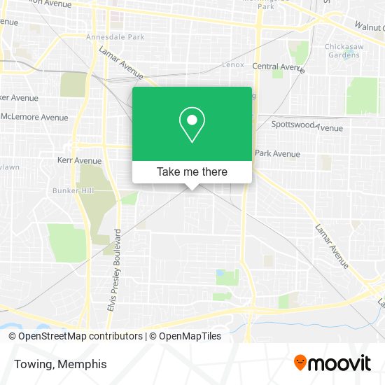 Mapa de Towing