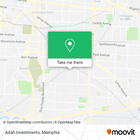 Adah Investments map