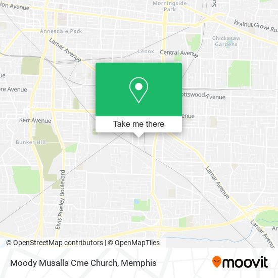 Moody Musalla Cme Church map