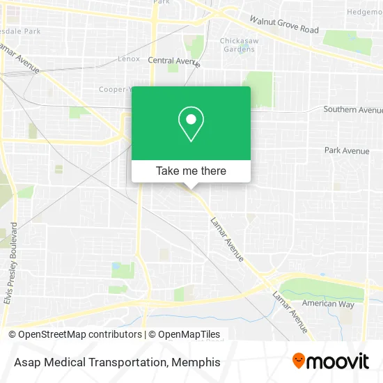 Asap Medical Transportation map
