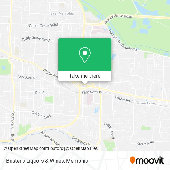 Buster's Liquors & Wines map