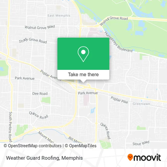 Weather Guard Roofing map