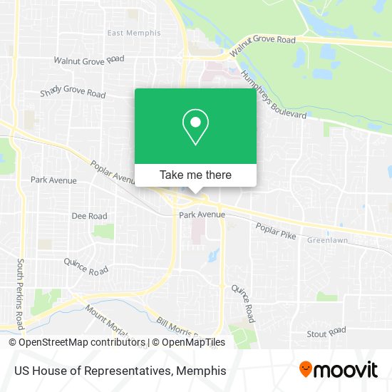 Mapa de US House of Representatives