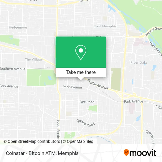 Coinstar - Bitcoin ATM map