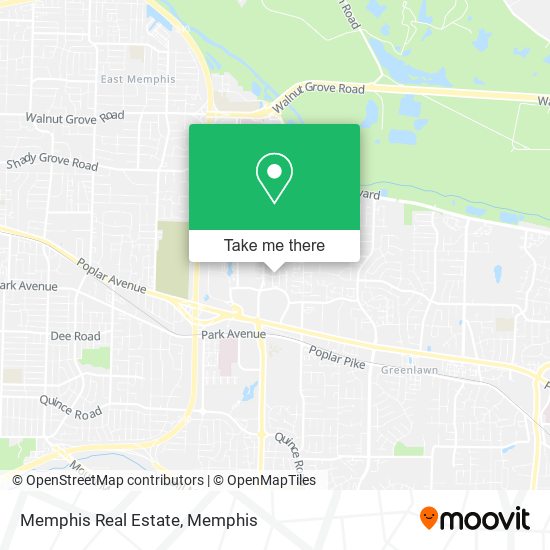 Memphis Real Estate map
