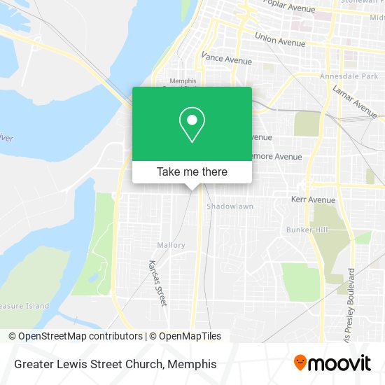 Mapa de Greater Lewis Street Church