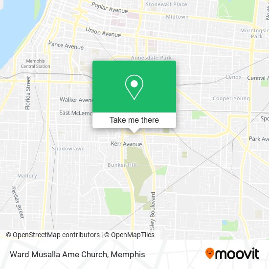 Mapa de Ward Musalla Ame Church