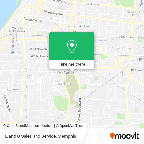 Mapa de L and G Sales and Service