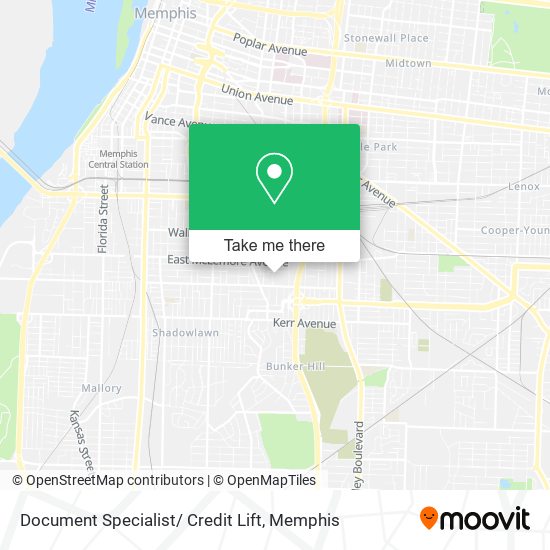 Document Specialist/ Credit Lift map