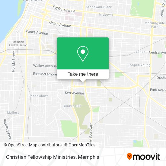 Mapa de Christian Fellowship Ministries