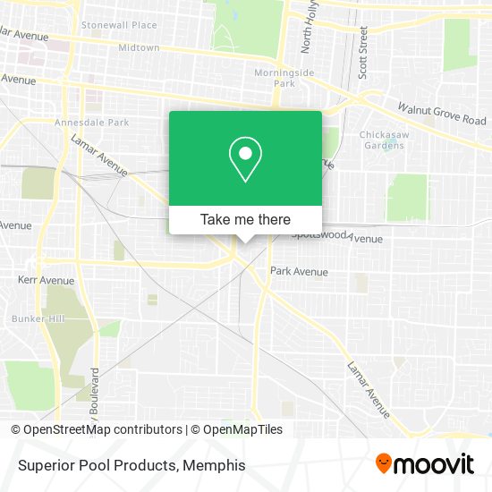 Superior Pool Products map