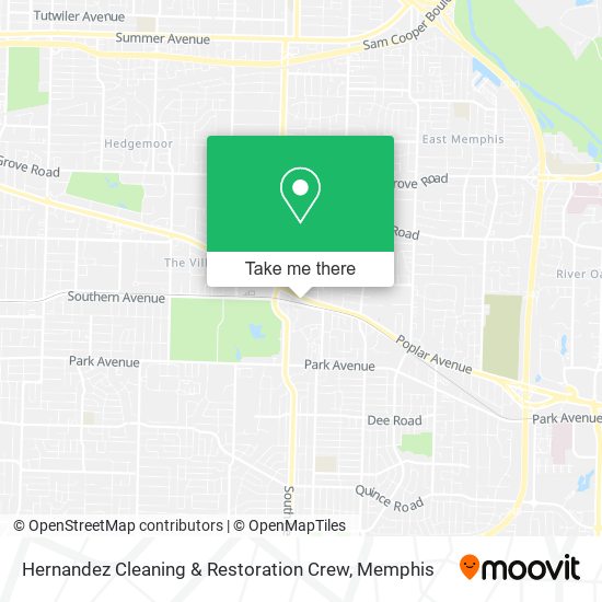 Hernandez Cleaning & Restoration Crew map