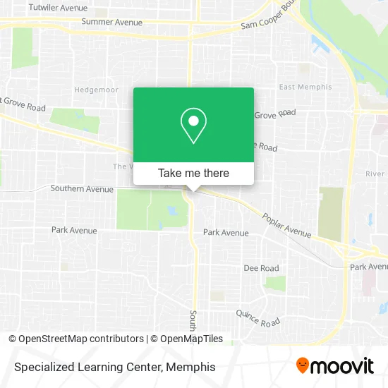 Specialized Learning Center map