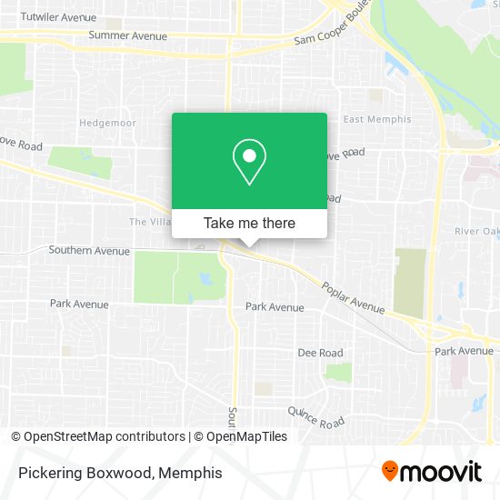 Mapa de Pickering Boxwood