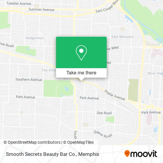 Mapa de Smooth Secrets Beauty Bar Co.