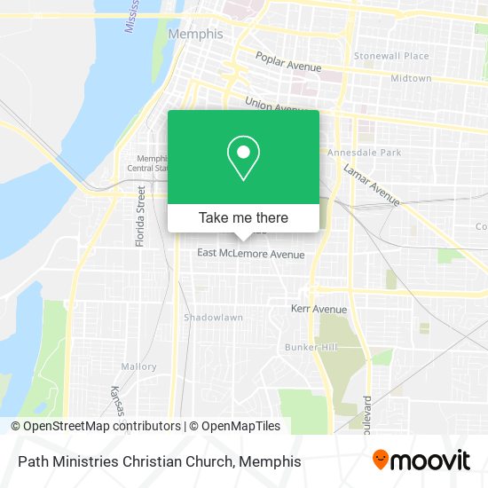 Path Ministries Christian Church map