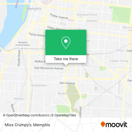 Mapa de Miss Crumpy's