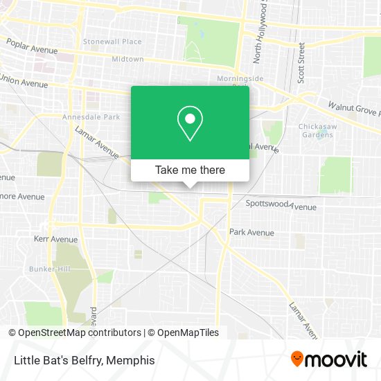 Mapa de Little Bat's Belfry