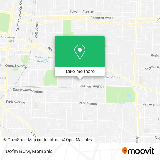 Mapa de Uofm BCM