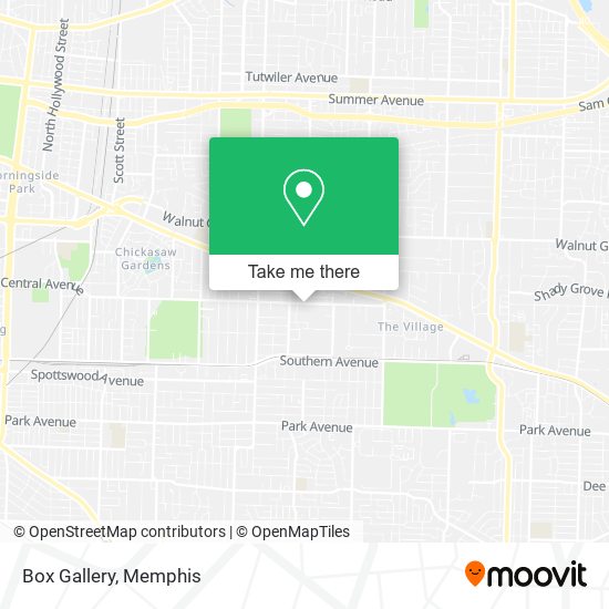Mapa de Box Gallery