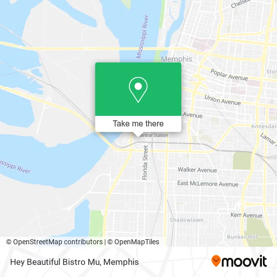 Mapa de Hey Beautiful Bistro Mu