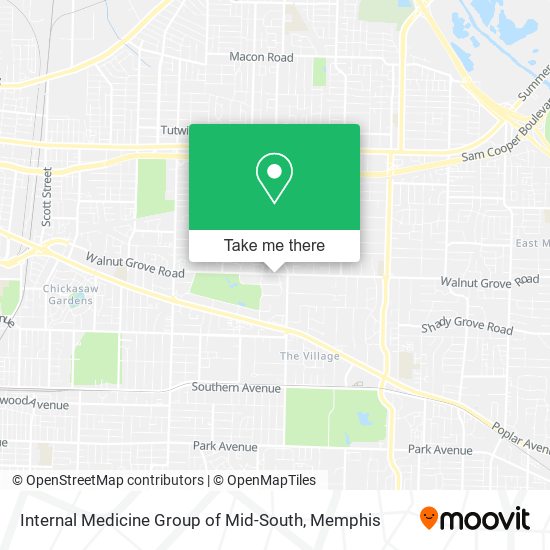 Mapa de Internal Medicine Group of Mid-South