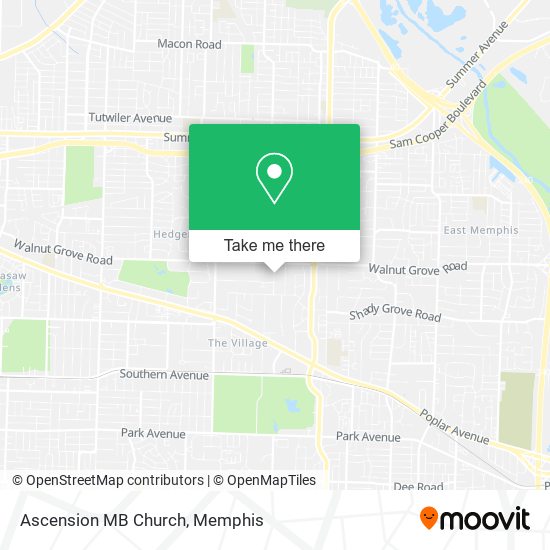 Mapa de Ascension MB Church