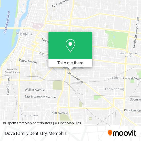 Dove Family Dentistry map