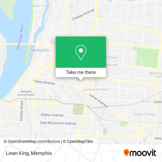 Mapa de Linen King