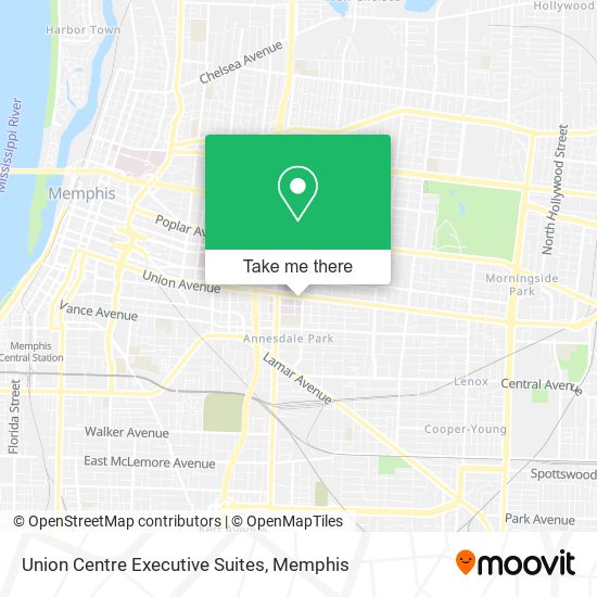 Mapa de Union Centre Executive Suites