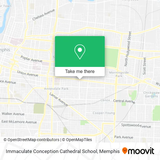 Immaculate Conception Cathedral School map