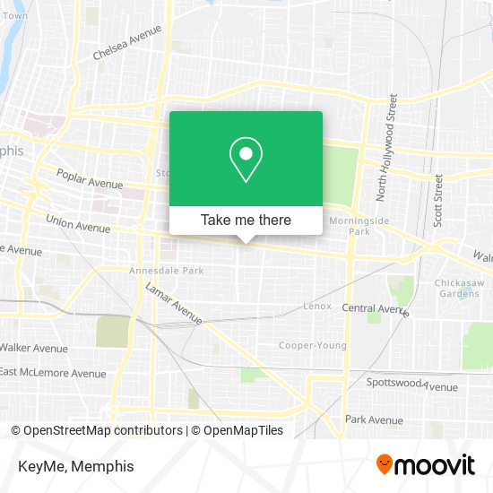 KeyMe map