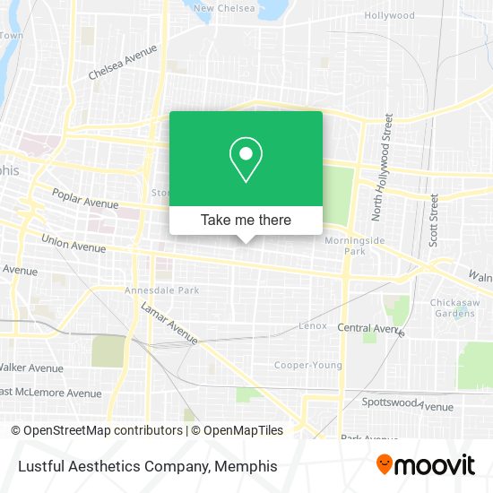 Lustful Aesthetics Company map
